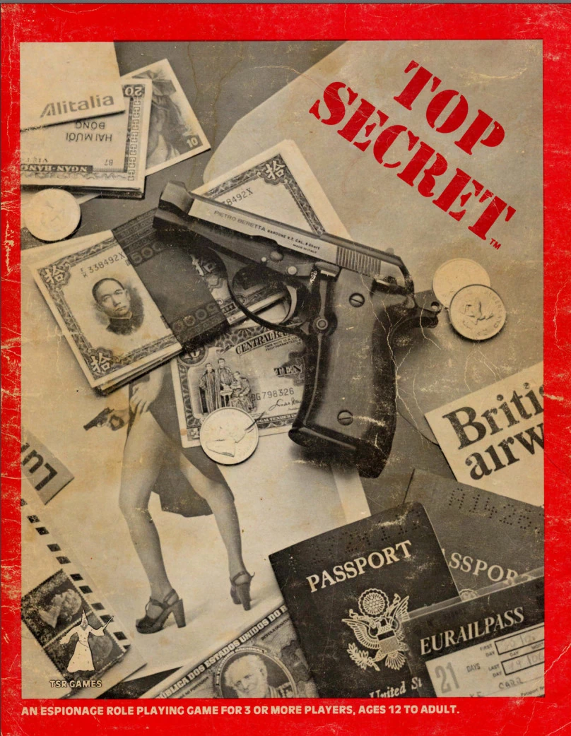 Top Secret 1e Cover Photo