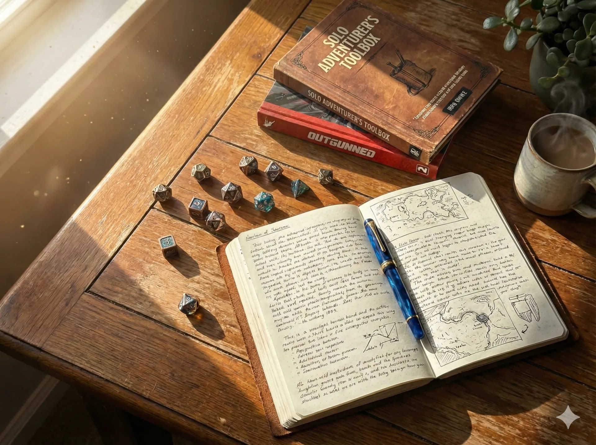 Solo RPG Setting Outgunned Style